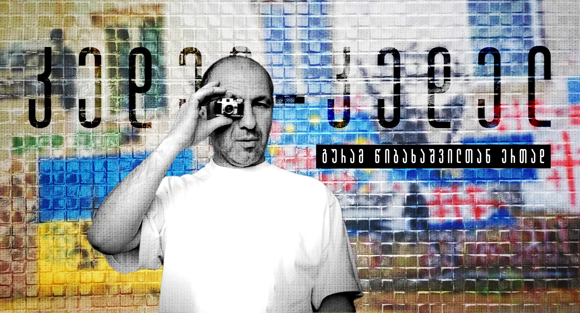 გურამ წიბახაშვილი გრაფიტი პროტესტი თბილისი საქართველო