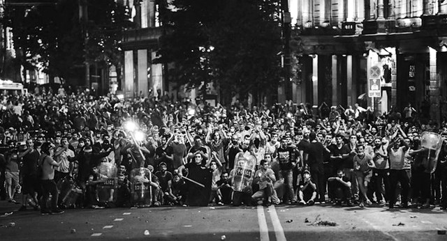 20 ივნისი გიორგი მაისურაძე აქცია დემონსტრაცია პარლამენტი