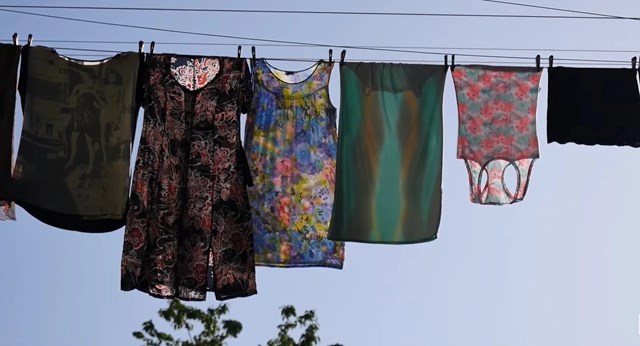 სარეცხი იტალიურ ეზოში