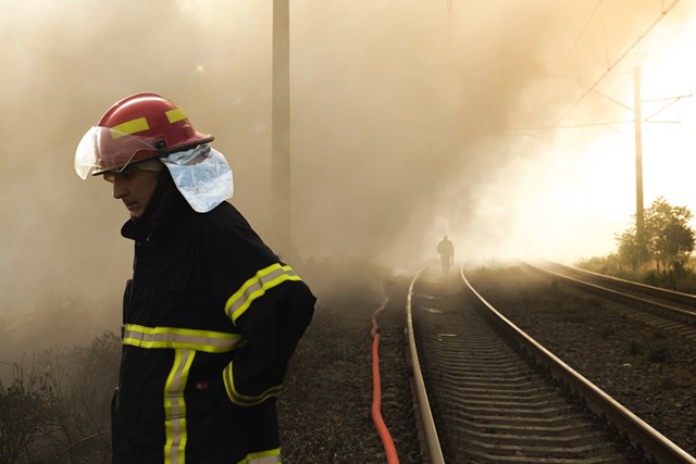 fire in Isani photo by Saba Laliashvili