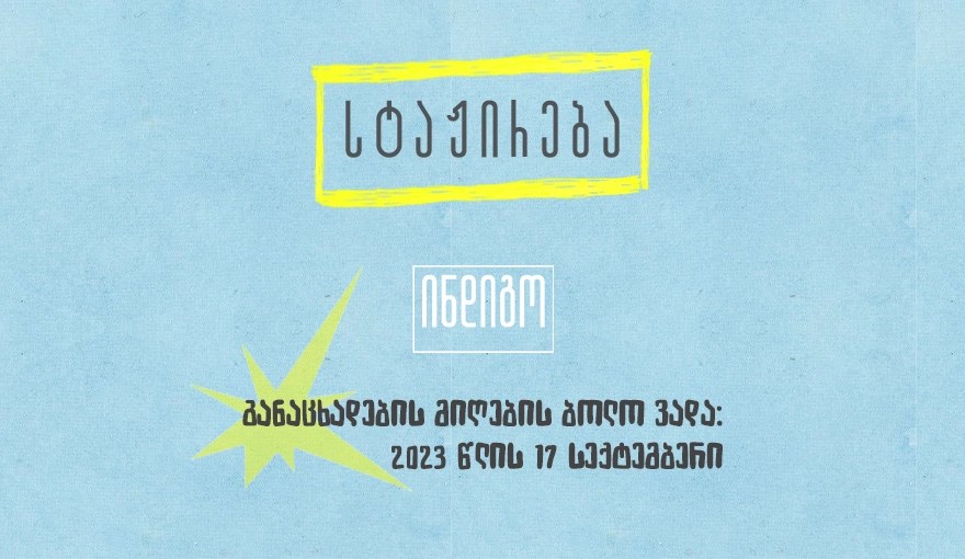 სტაჟირება სტაჟირების სამთვიანი პროგრამა ინდიგო სექტემბერი