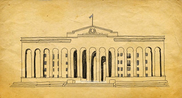 რუსთაველის 8 ნომერი პროტესტი და წინააღდმეგობა ქეთი სართანია