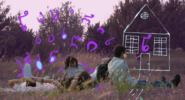 ნატვრის სახლი ერგნეთში ბავშვები საზღრისპირა სოფელში ნატვრის სახლს აშენებენ